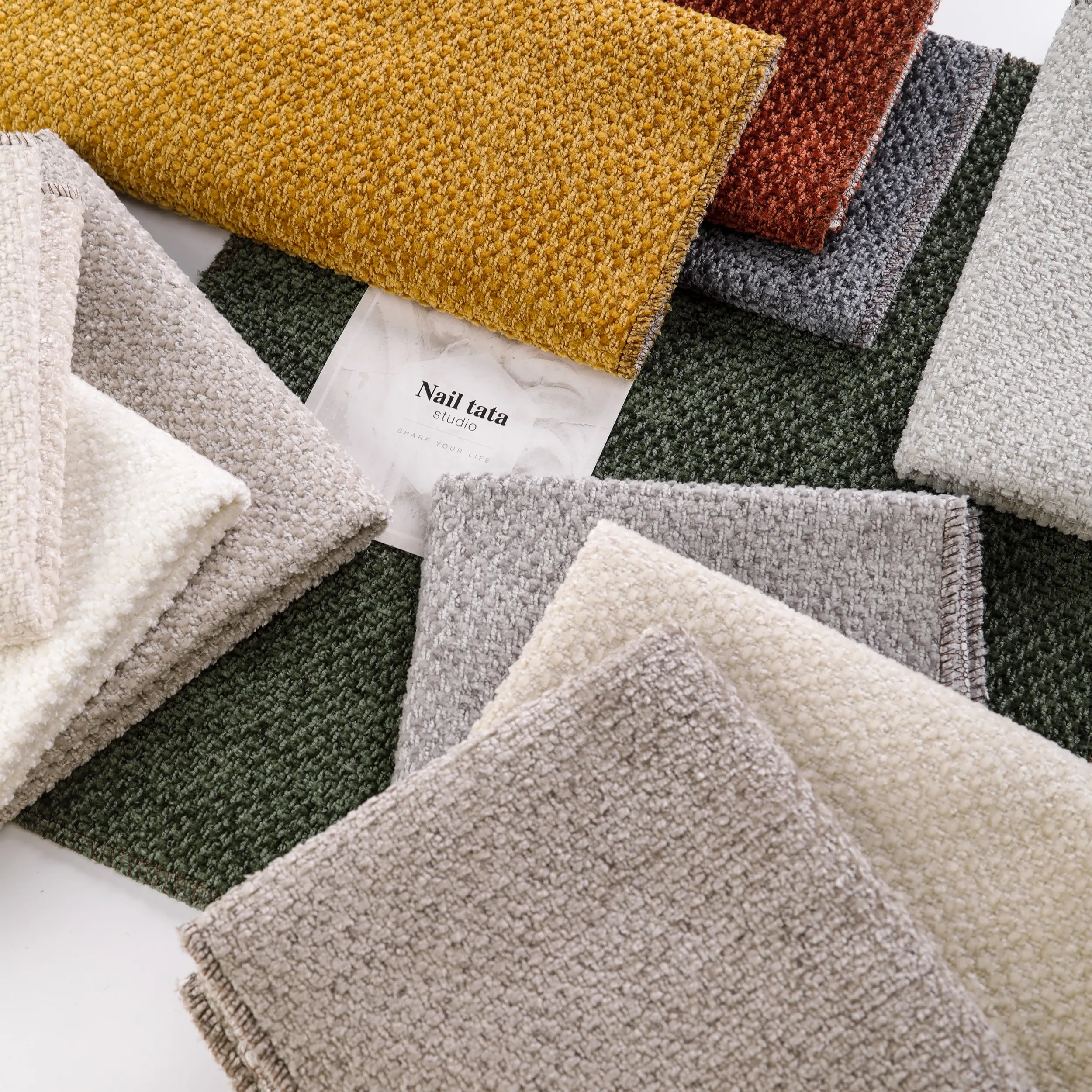 New chenille design fabric for sofa set couch loveseat furniture or living room