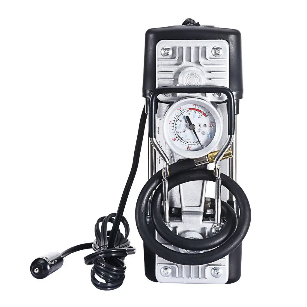 Auto Air compressor Car Tire Air Pump  Inflator with Digital Pressure Gauge Car Portable SUV Motorcycle Air compressor