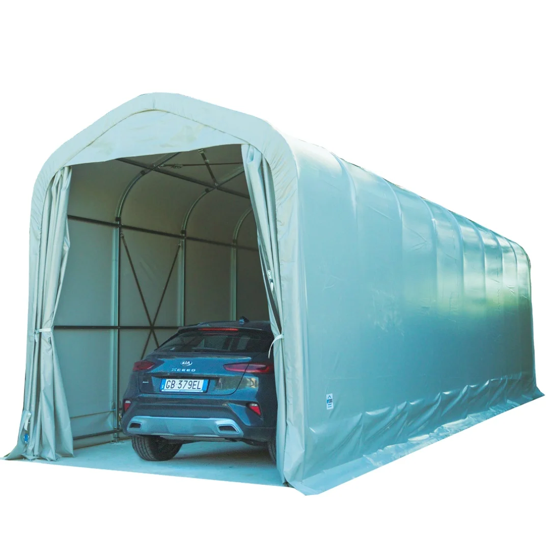 Storage Shelter Steel Structure Pvc Proof Tent Outdoor Carports Parking Tent Carport Car Shelter Factory Sale