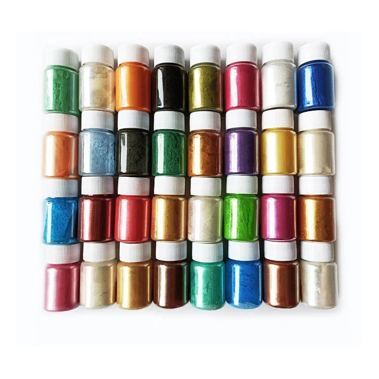 Mica Powder OEM Batch Packaging Mica Pearl Pigment For Color Cosmetics
