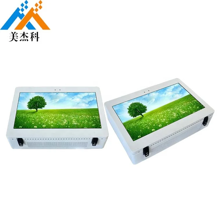 32-Inch Factory Supply Outdoor Waterproof IP65 LCD Advertising Signage 4K Resolution Multi-Media Commercial Wall-Mounted TV