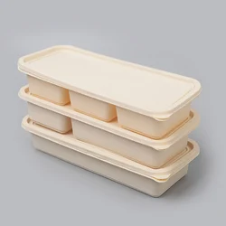 Biodegradable Disposable Food Container With Lids Eco Friendly Box Corn Starch Lunch For