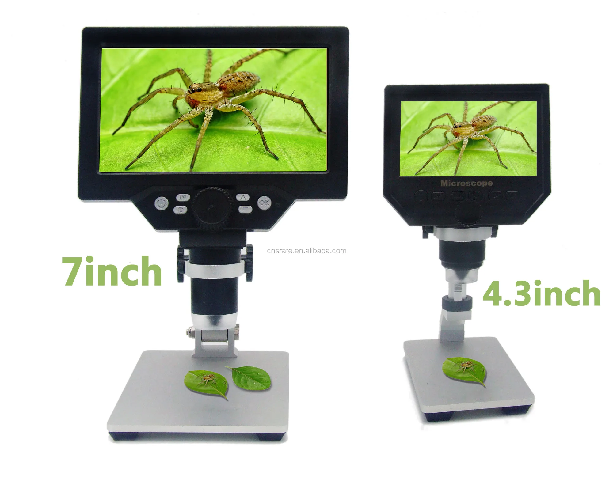  Цифровой микроскоп G1200 HD 2MP 1200x с ЖК-экраном 7