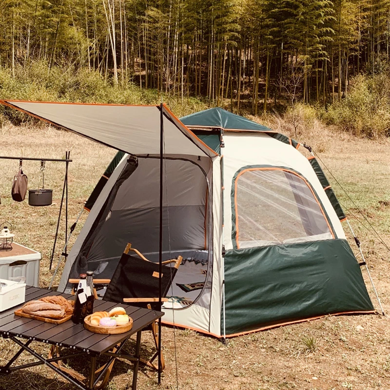 Automatic Big Space Party Camping Tent Anti-uv Fishing Tents Mongolian Yurt Winter Outdoor Tents