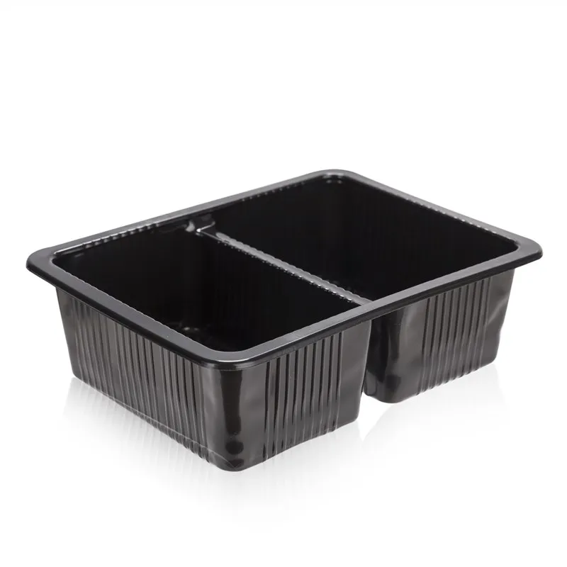 
Eco-friendly Food/Yogurt/biscuit tray packaging Grade disposable serving tray takeaway plastic food tray 