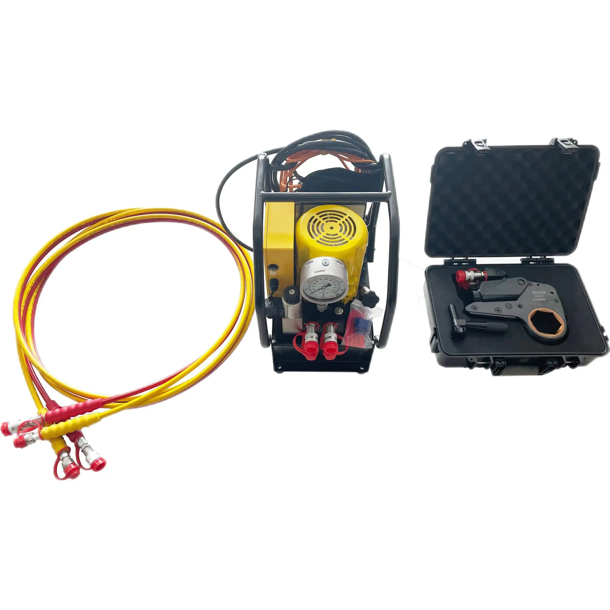 2534Nm Ratchet Cassette Low Profile Hydraulic Torque Wrench 10000 psi