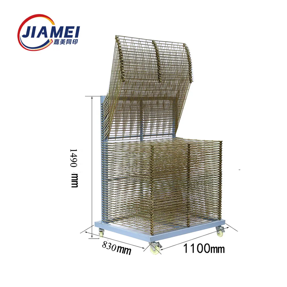 screen printing industrial paper drying racks for sale