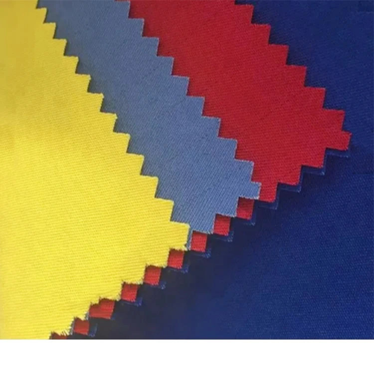 Custom colors aramid fabric 93/5/2 Meta aramid/Para-aramid/Antistatic blended woven fabric flame retardant aramid fabric ripstop