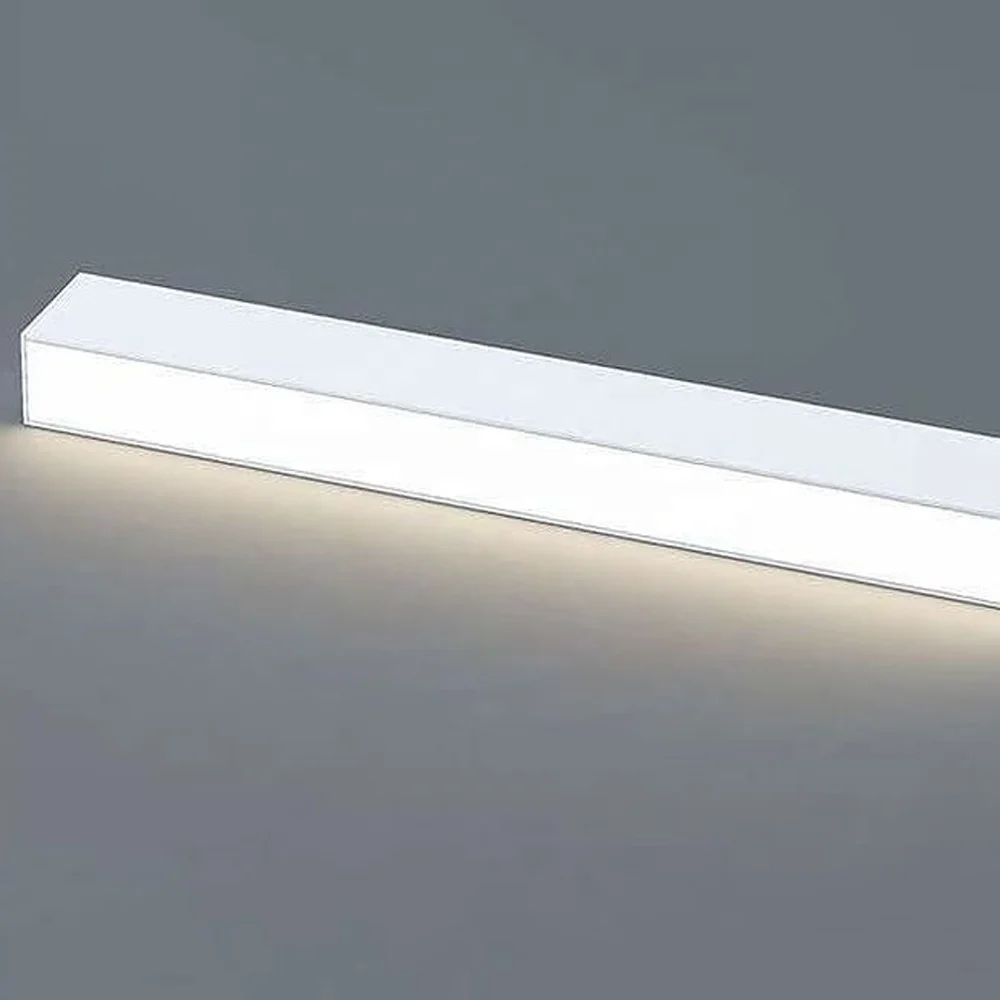 4FT 8FT 40w 60w customized slim linkable  linear led pendant surface-mounted luminaire for office light