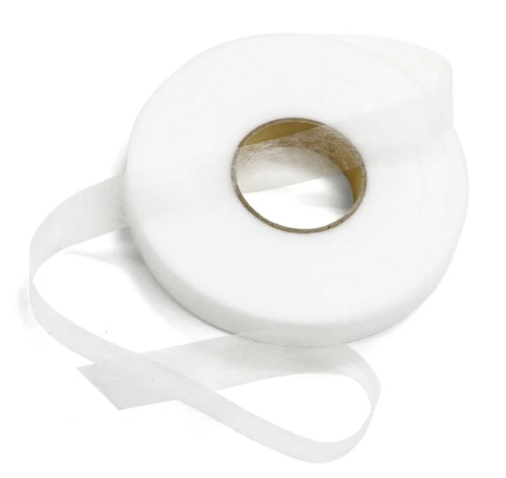 Garment Accessories Fabric Hem Fusing Tape Double Sided Fusible Web PES Material Width From 10 to 3200mm