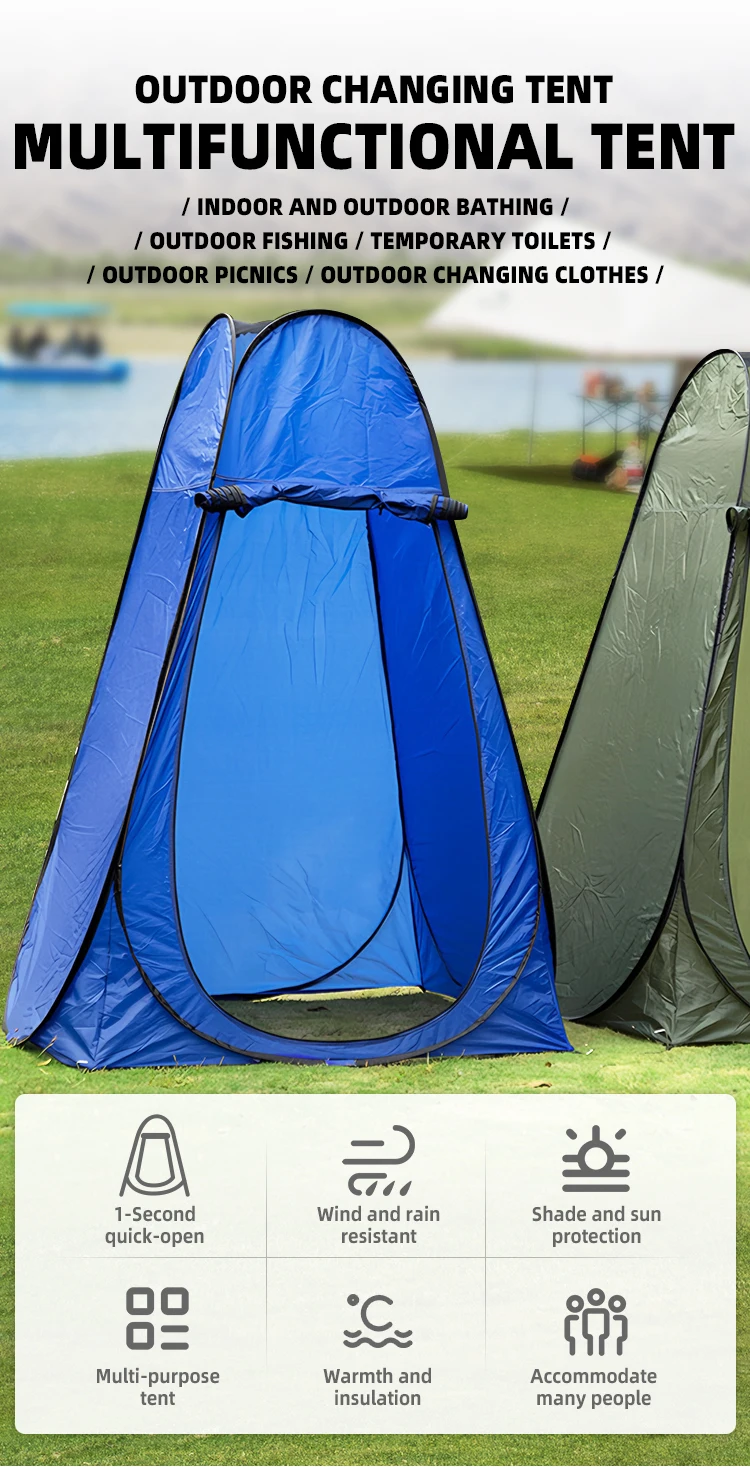 Portable New Design Rainproof Fabric Multifunctional Tent For Event Outdoor Quick Open Mini Outdoor Tent For Child Adult