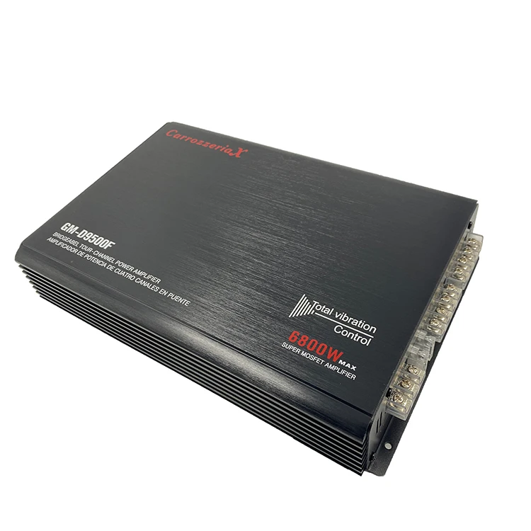 Wholesale high quality 4500W Truck Car Amplifier for car subwoofer AMP class AB v12 car amplifier