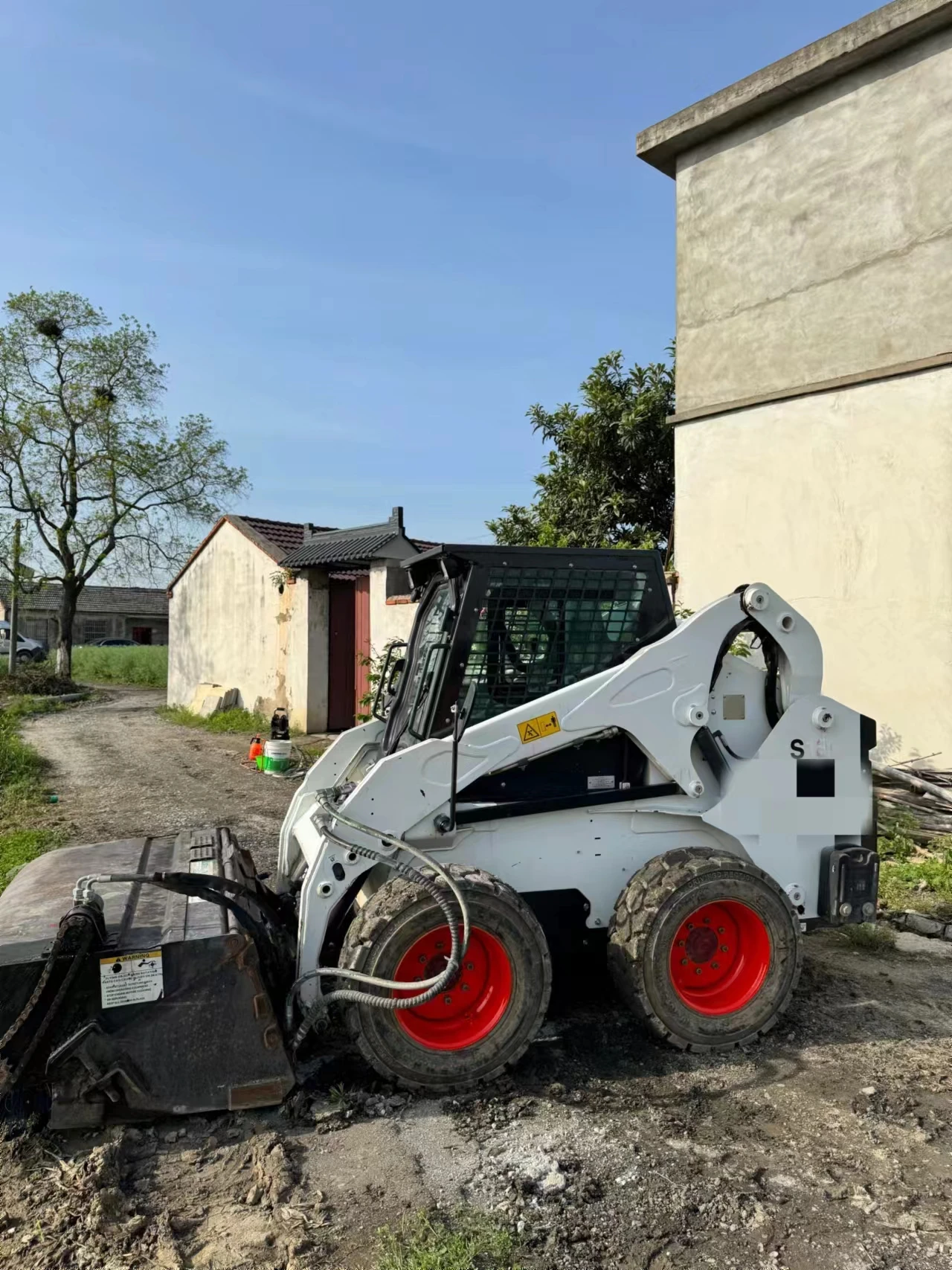 High quality s18 used original skip steer loader