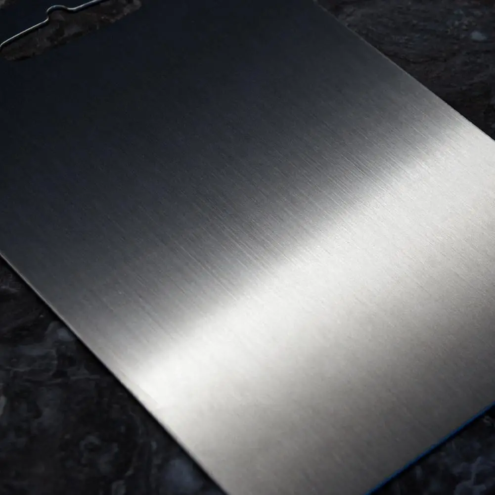 Titanium Cutting Boards for Kitchen Cutting Durability Titanium Cutting Mat Stainless Steel Cutting Board for Kitchen Countertop