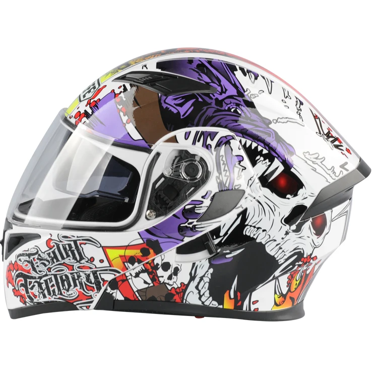 Helmet manufacturer wholesale modular full face motorcycle helmet