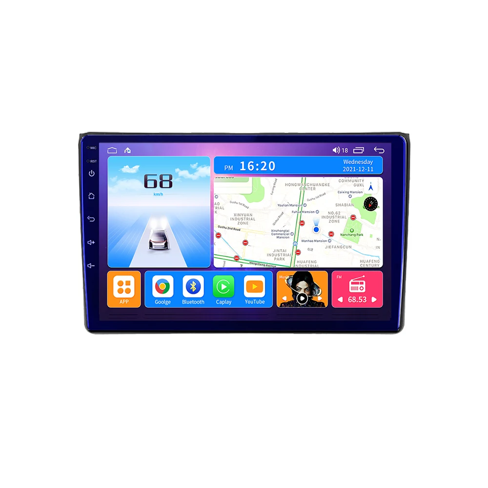 EKIY T7 1280*720 QLED Android 10 8G + 128G мультимедийный плеер для Audi A4 2 3 B6 B7 2000-2009 S4 2002-2008 RS4 2005 - 2009 GPS 2DIN