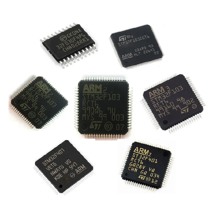 Original 8 pin STM32 Microcontroller STM32F Programmer kit STM32F411CEU6 STM8L051F3P6 STM32F207VCT6