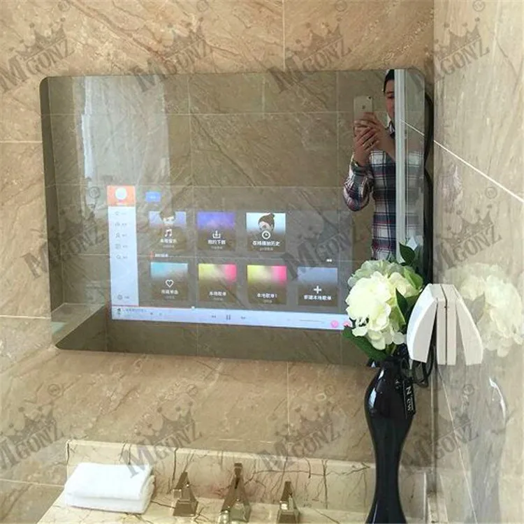 Умный зеркальный дисплей, горячая Распродажа, сенсорный экран, умное зеркало android