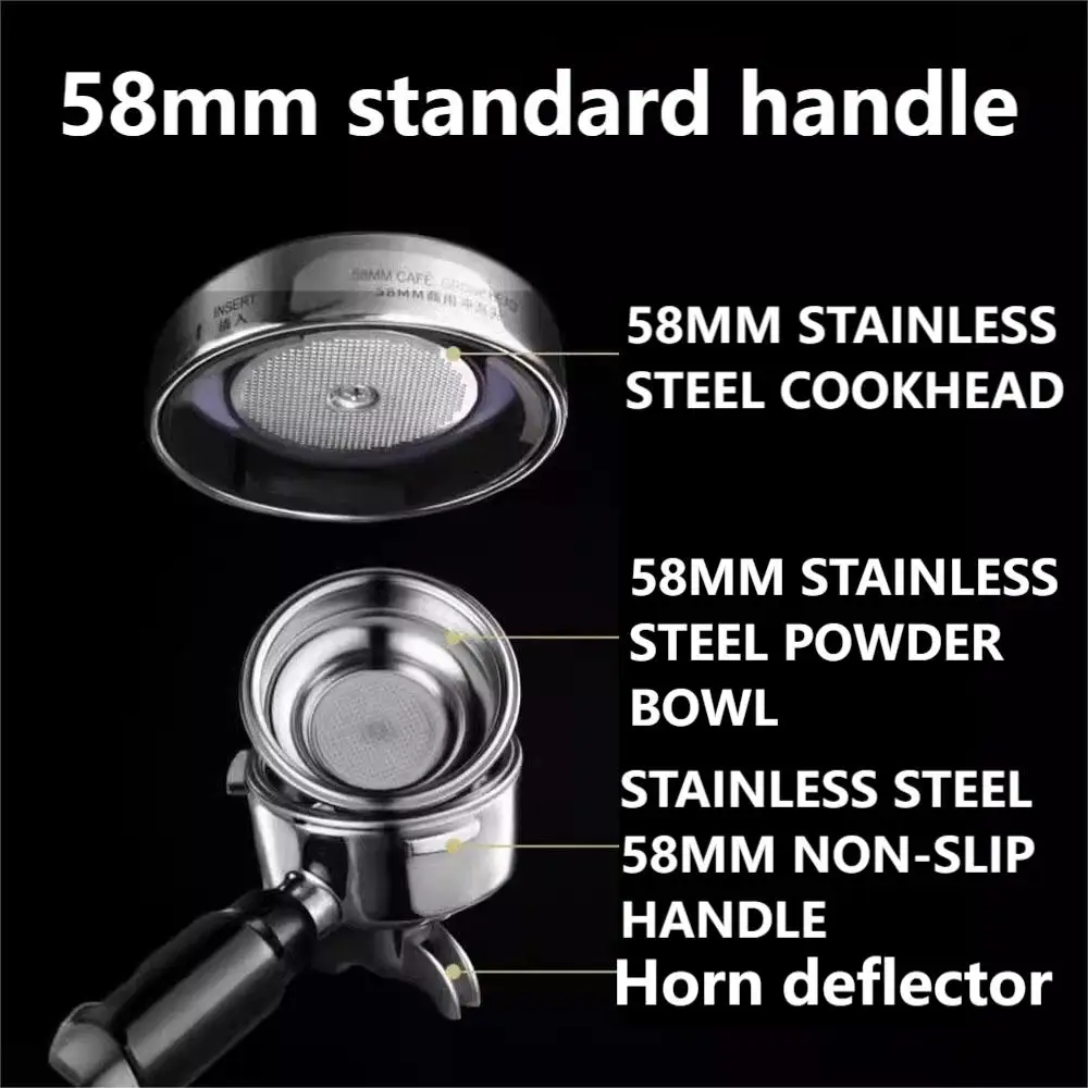 3 Boilers Semi-Automatic One Group Cafetera Industrial Expresso Digital Coffee Machine With Pre-Soak Function