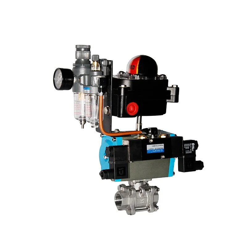 
Sanitary explosion-proof pneumatic ball valve 