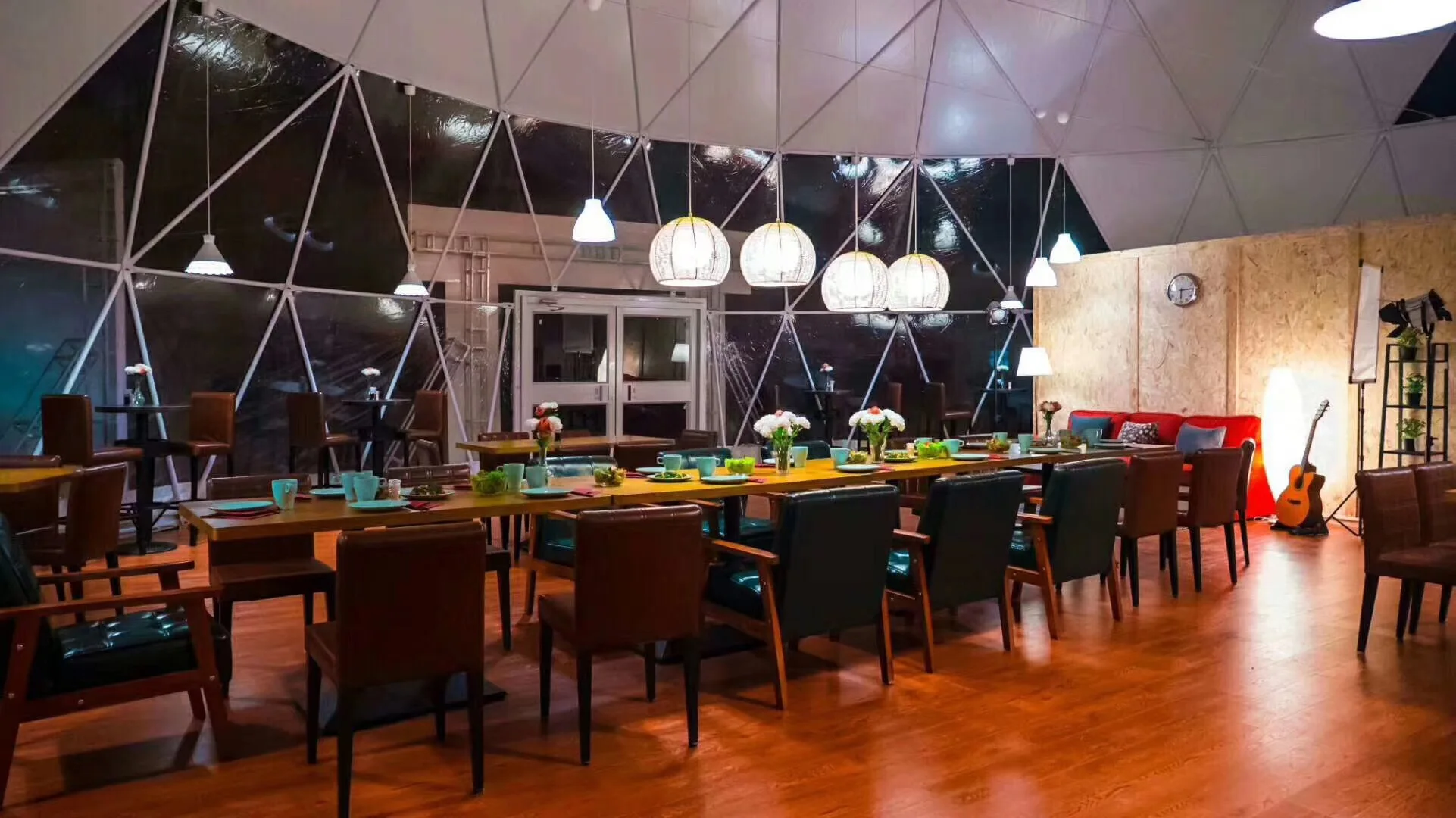 
Factory outdoor transparent tents 5m 15m 20m canopy geodesic dome tent for restaurant 