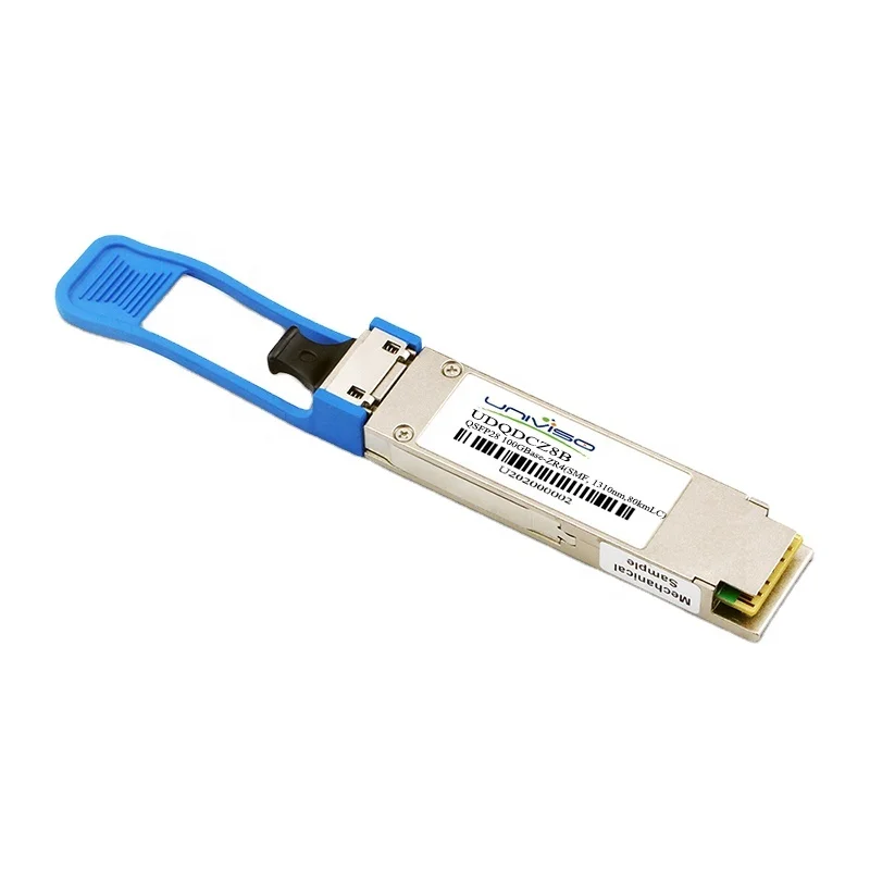 100GBase-ZR4 QSFP28 Transceiver SMF, 1310nm, EML, 80km with host FEC, 100G ZR 80KM module  for Cisco transceiver
