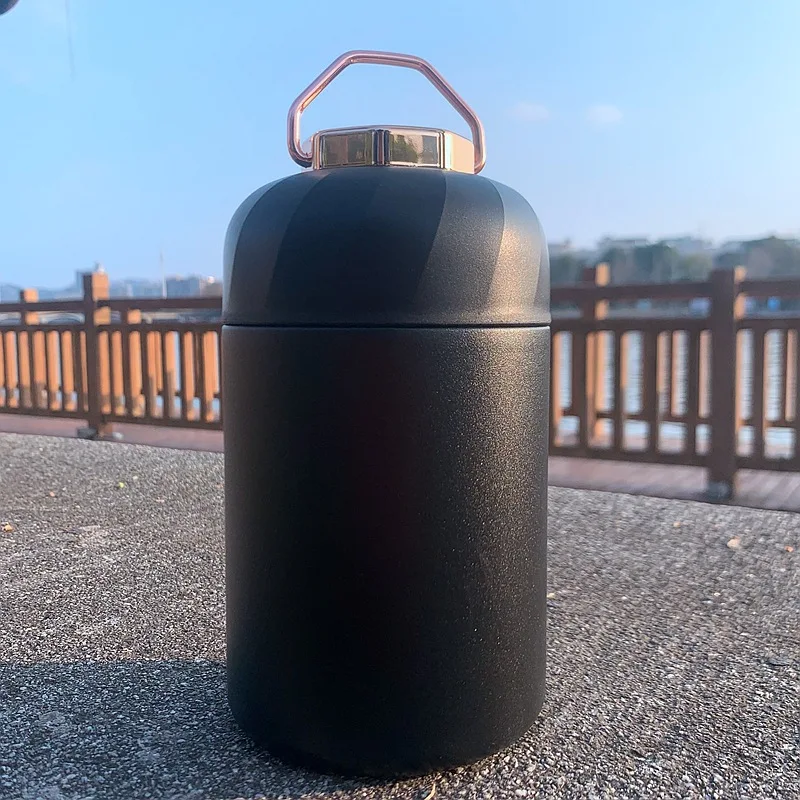 600ml Stainless Steel Children Thermos Baby Food Flask Thermos Container Insulated Kids Food Jar