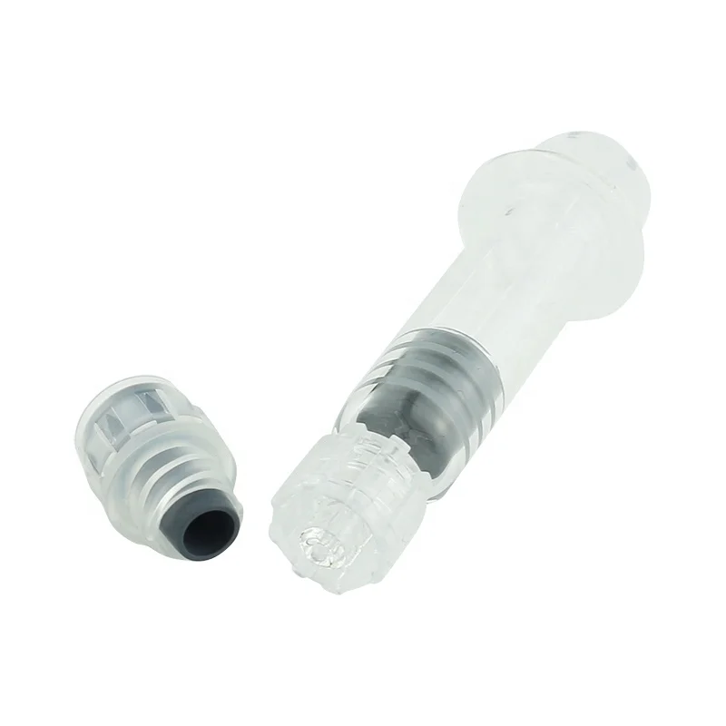 
High quality co2 oil filling syringe CBD oil glass syringe with 1ml 
