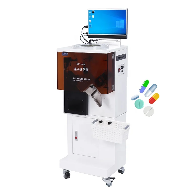 Pharmacy Medication Packaging Machine Unit Dose QR Pill Packing Machine