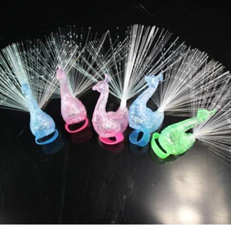 Cheap LED Finger Lights Flashing LED Finger Ring for Neon Party Decoration