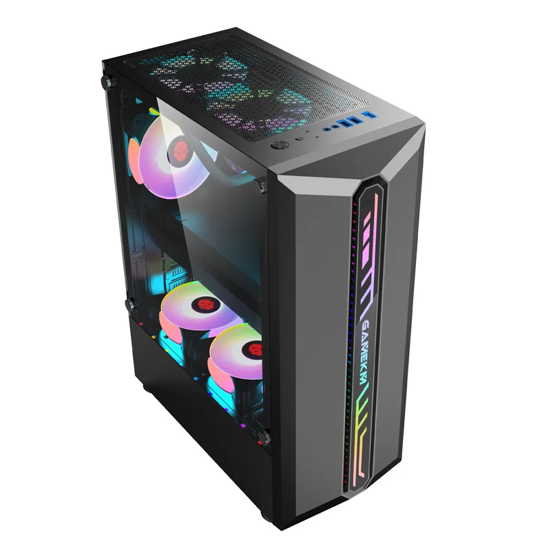 Hot selling product computer case mini itx with power supply aluminium atx cabinet pc gaming cases with Bottom Price