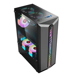 Hot selling product computer case mini itx with power supply aluminium atx cabinet pc gaming cases with Bottom Price