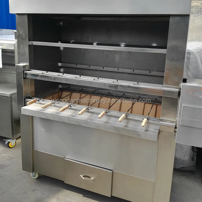 LPG gas barbecue grill big burner meat roaster stove grill machine 8 burner gas bbq grill meat kebab roasting baker