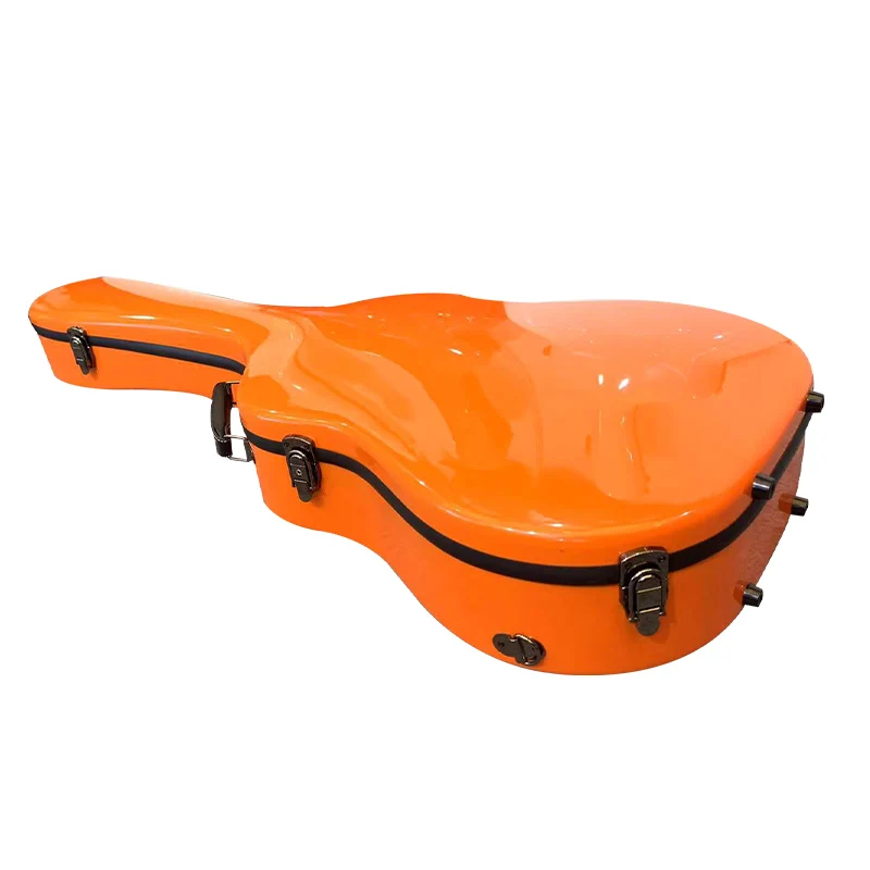 Wholesale price full size durable guitar hard shell guitar case hard for acoustic guitar