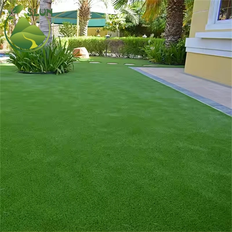 Home garden Chinese golden supplier synthetic grass turf landscaping artificial grass for garden