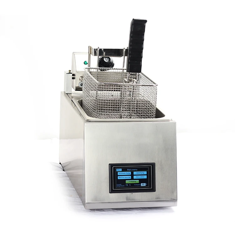 
Automatic lifting electric frying pan Commercial Temperature Control deep fryer for KFC Hotel Fast food Restaurant Snack Bar 