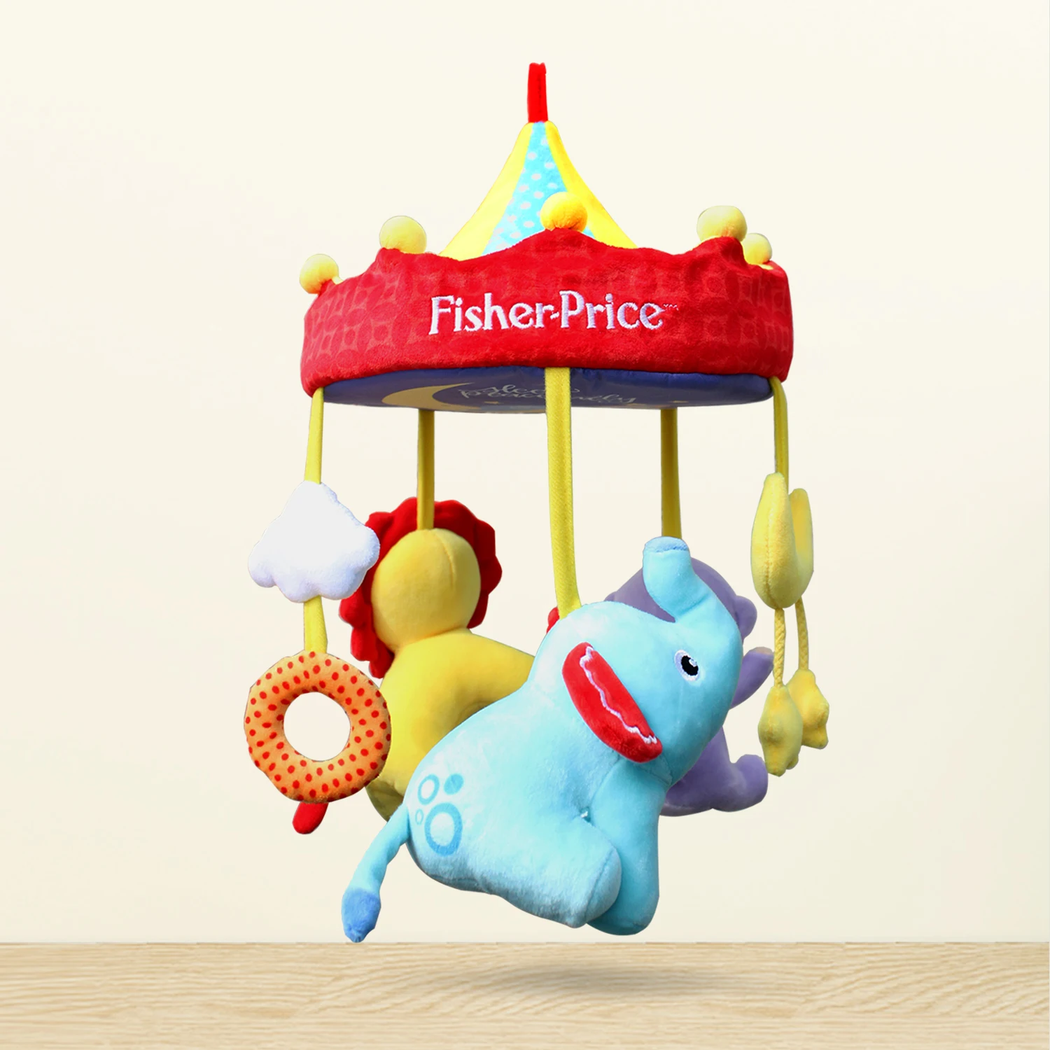 
baby musical crib mobile infant bed decoration hanging mobile toys plush animals rotating nursery mobile for toddlers 