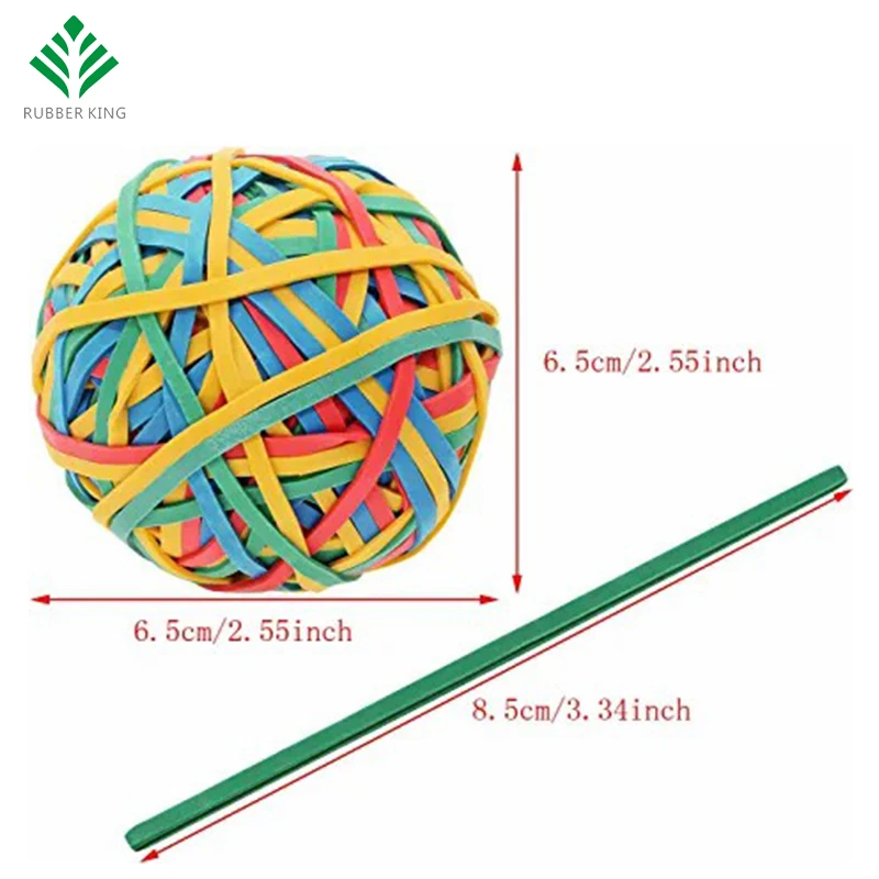 Красивые практичные цветные эластичные резинки с шариком, размер под заказ