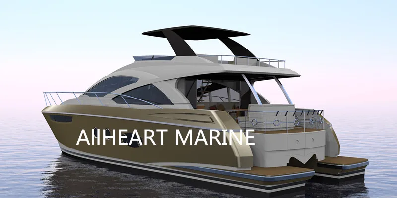 New Aluminum Catamaran fishing boat for you