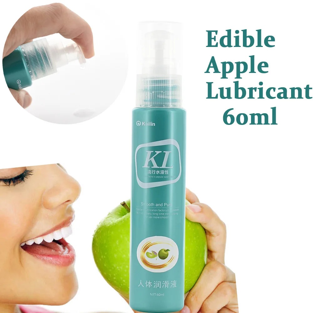 60ML Peach Flavor Water-Based Lubricant For Male Female Lubrication Adult Sex products Warm Lubricant for Sex
