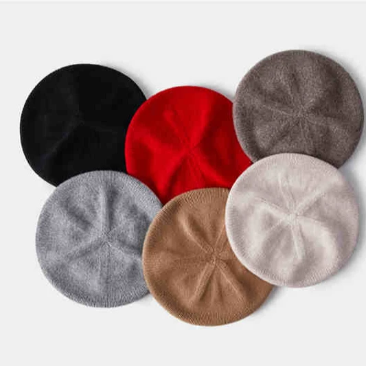 Шапка-бини из 100%