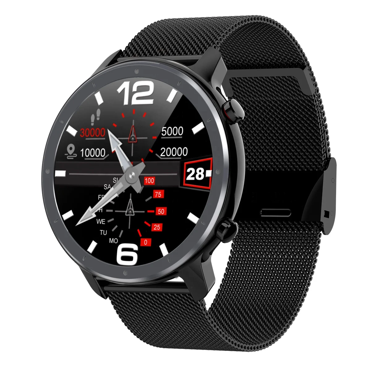 New smart watch L11  for men  women wrist heart rate monitor blood pressure blood oxygen