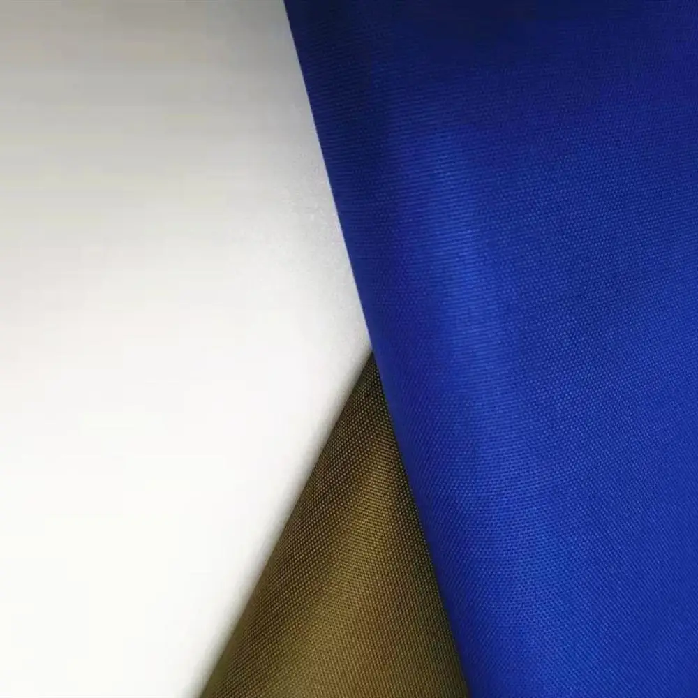 210D filament yarn PU coated plain woven  100%  polyester  oxford fabric