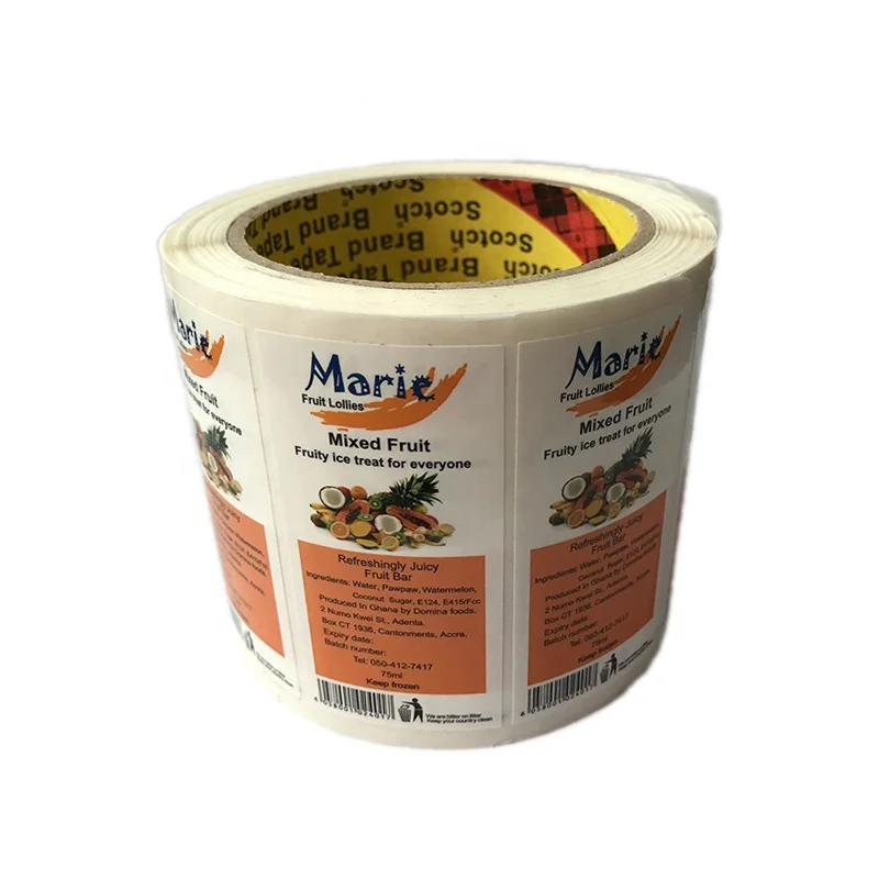 Professional Custom Luxury Waterproof Logo Label Sticker Maker