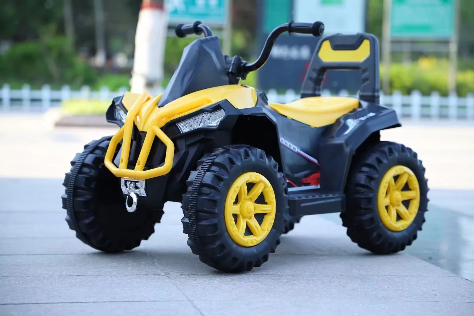 Самый дешевый Электрический ATV с аккумулятором для От 3 до 8 лет ребенка 4wheeler