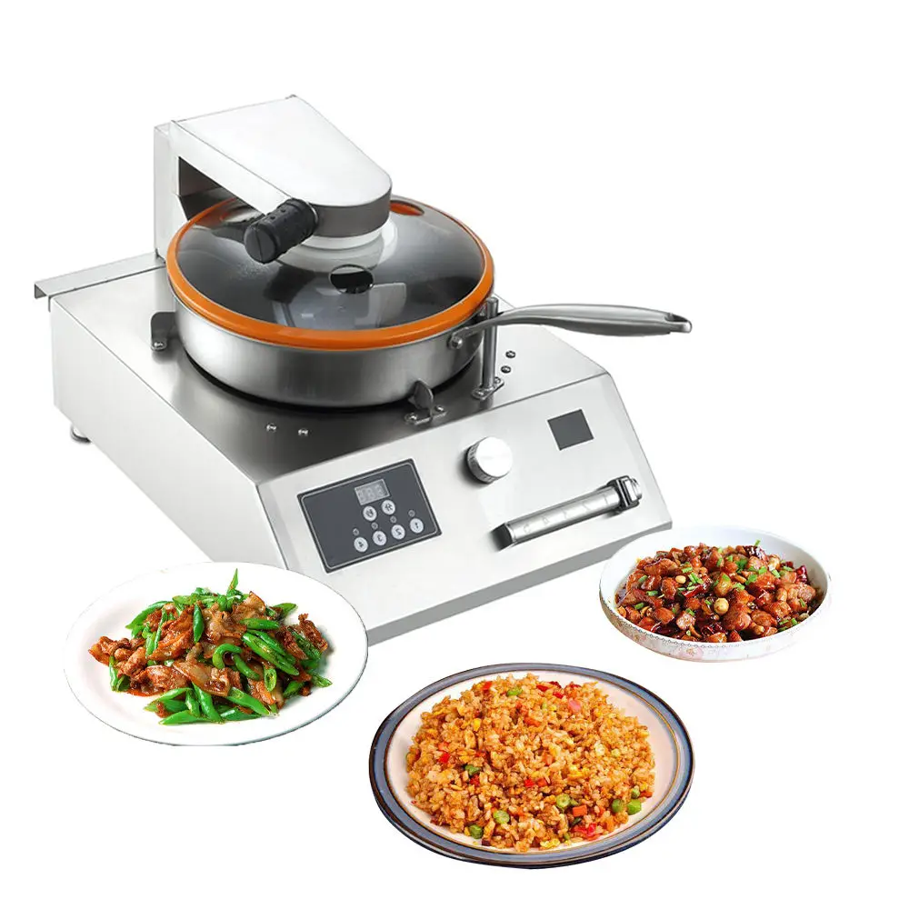 6.8l Touchscreen Intelligent Control Panel Wholesale Professional Automatic Restaurant Electric Cooking Machine Industry