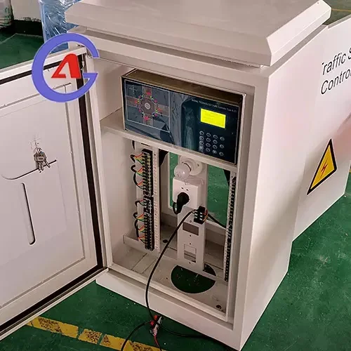 Traffic Signal Light Project Solution Pedestrian Crossing Solar Wireless Controller