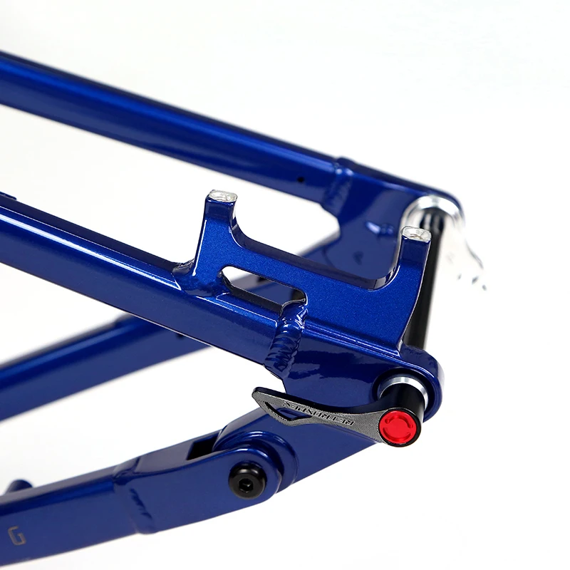 OEM 29er aluminum alloy  full suspension mountain bike electric bicycle frame for adult