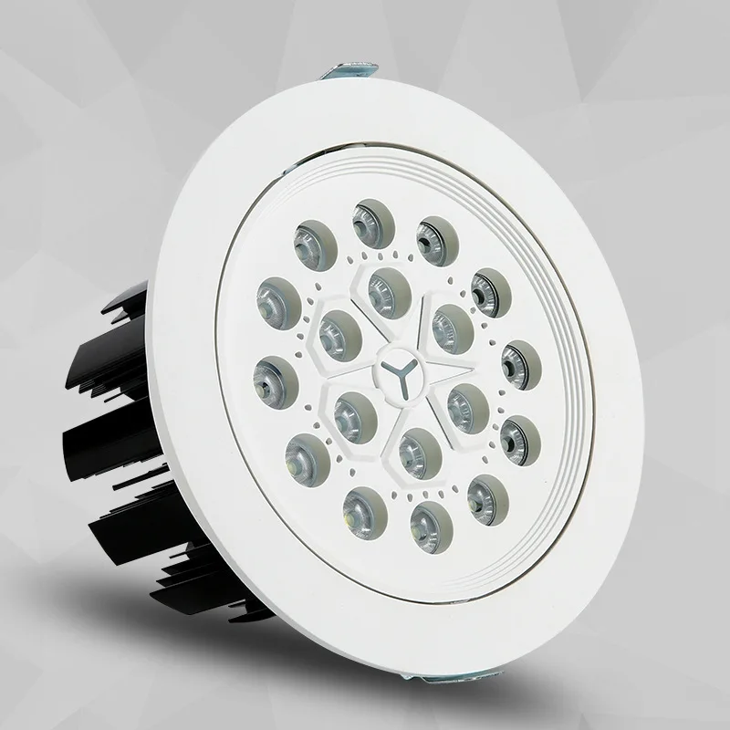 Affordable and durable aluminum alloy crown   ceiling light smart  jewelry store 36W led downlight High CRI 95