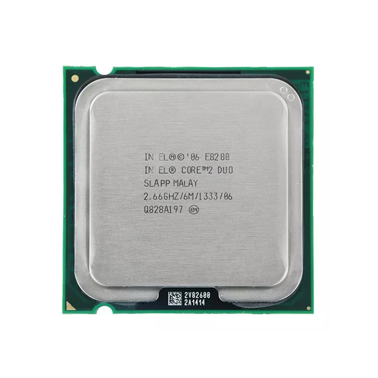 Оригинальный б/у хорошее состояние работает оригинальный LGA 775 для процессора intel